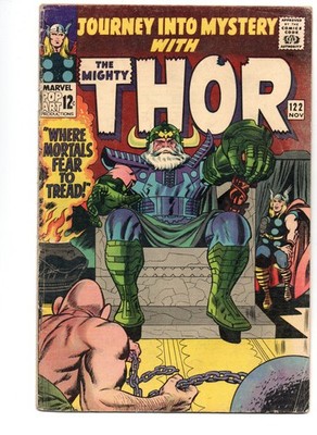 JOURNEY INTO MYSTERY #122 (1965) - GRADE 4.5 - THOR ABSORBING MAN ODIN APP