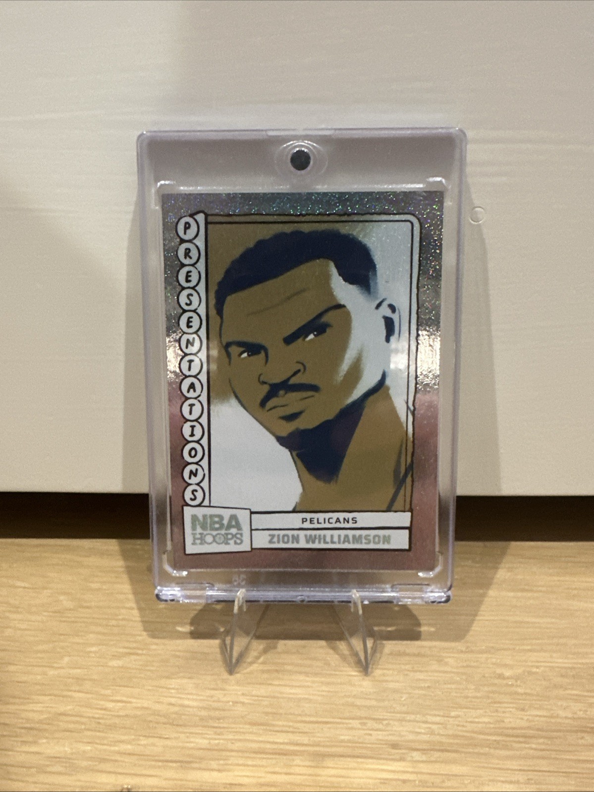 2024 Panini Hoops Basketball Zion Williamson Presentations SSP Case Hit No. 9￼