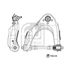 Querlenker vorne rechts für Ford Ranger ET | 24429229