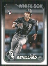 2024 Topps #222 Zach Remillard RC Chicago White Sox 3129