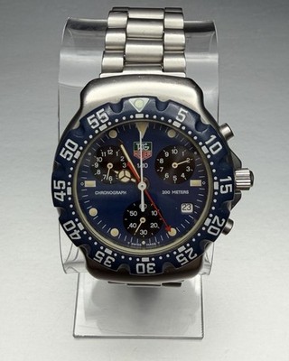 TAG Heuer Formula 1 Men's Bleu Watch ( With Original Card) In Very Gd Condition