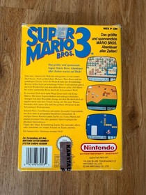 Super Mario Bros. 3 NES PAL CIB Komplett Deutsch Box Anleitung Nintendo