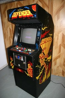 1981 Williams Defender upright video arcade