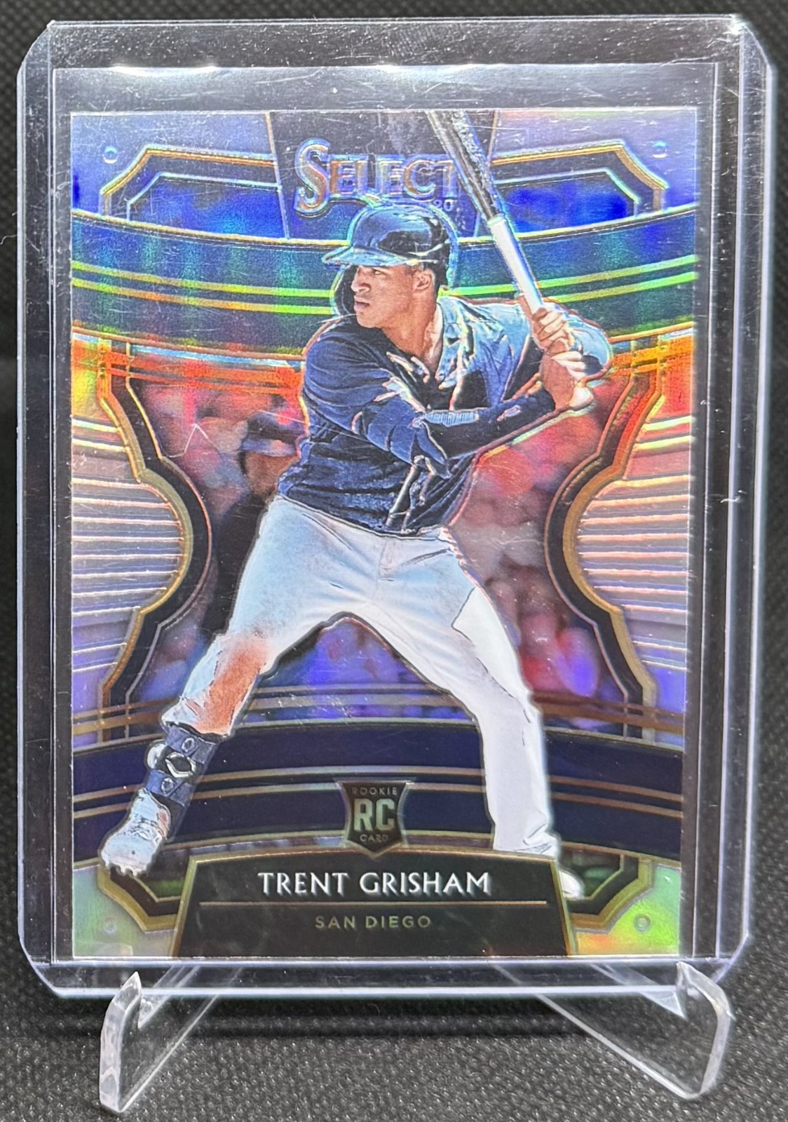 2020 Panini Select - Trent Grisham #87 Holo Prizm (RC) Rookie - SD Padres