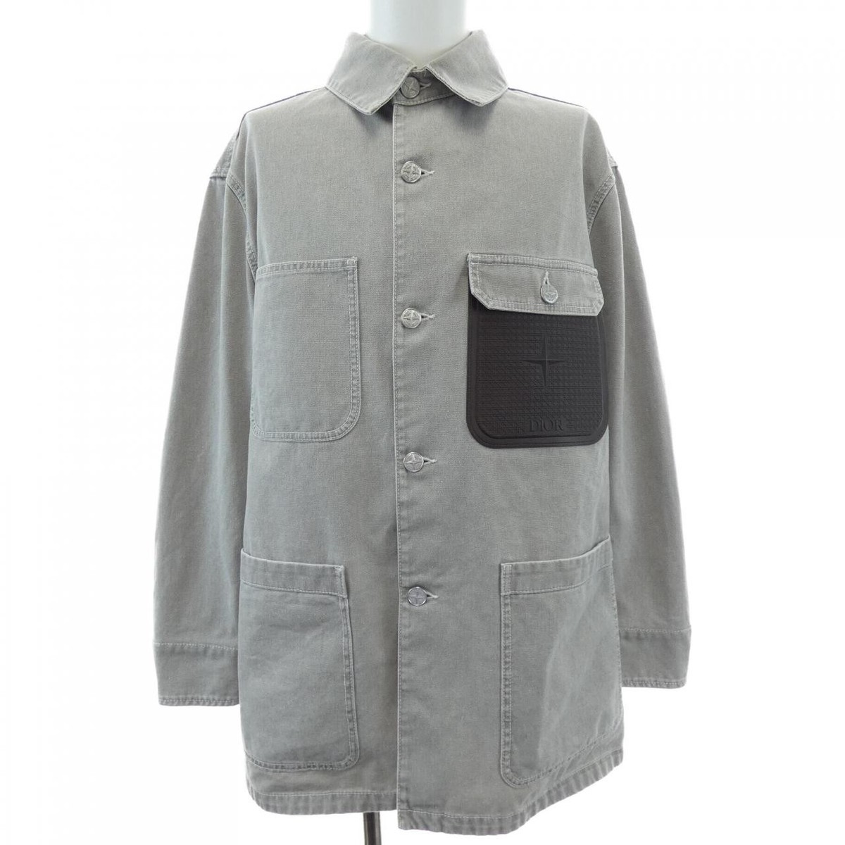 Authentic Dior STONE ISLAND 493D496A385X denim jacket #270-004-302
