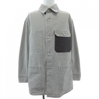 Authentic Dior STONE ISLAND 493D496A385X denim jacket #270-004-302