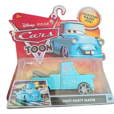 Disney Pixar Cars Toon Drift Party Mater Die-Cast Toy Mattel Tokyo
