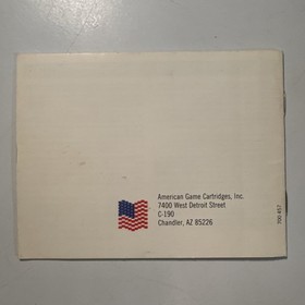 Shockwave Nintendo NES Manual W/ Reg Card Only In Great Condition 1990 Vintage