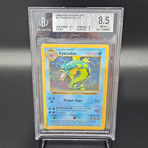 Gyarados (Shadowless) graded BGS 8.5 for sale on eBay