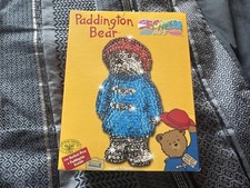 Paddington Bear Sequin Art