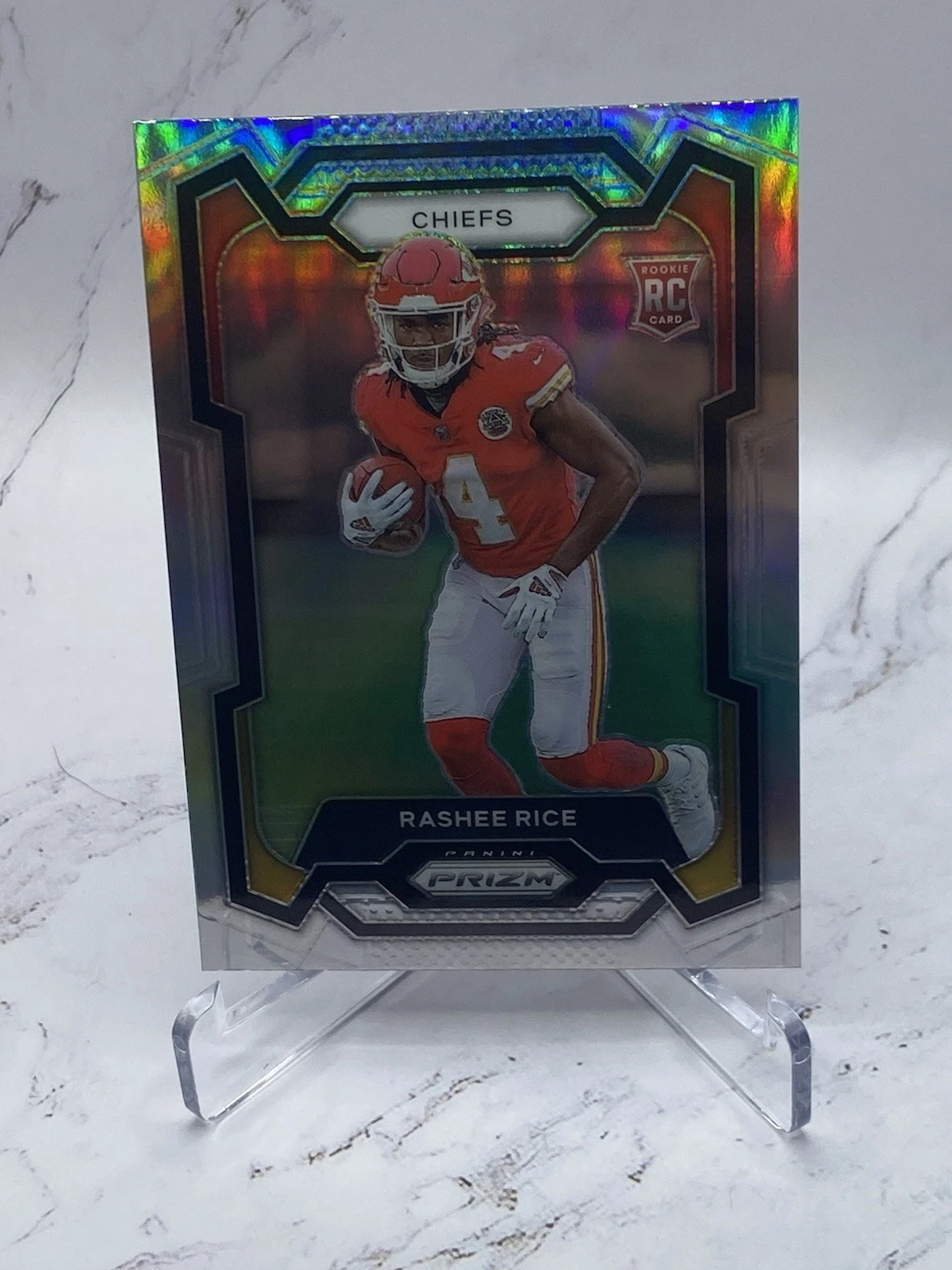 Rashee Rice trading card