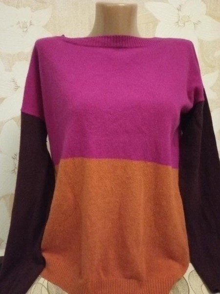 Women Hobbs Sweater Burgundy Wool 38 / M / 46