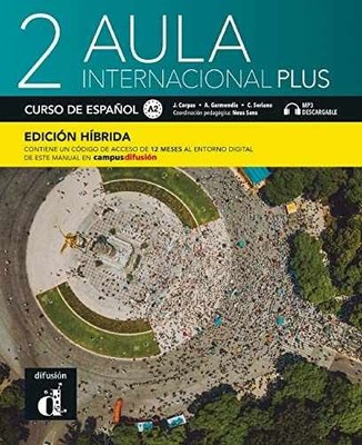 Aula Int. Plus 2 - Paperback, by Corpas Jaime; Garmendia - Acceptable n