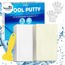Pool Putty - 2 Part Epoxy Pool Putty for Leaks Underwater or Above, 10Oz Pool Le