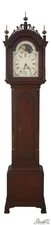 F69342: SIMON WILLARD Mahogany Tall Case Grandfather Clock