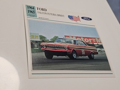 Ford Falcon Futura Sprint - Geschichte & Technische Daten -  Karte