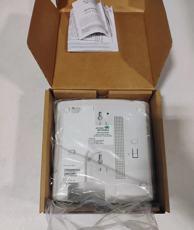 Access Networks A610 Wireless Access Point ANW-A610-US00 - Image 3 of 4