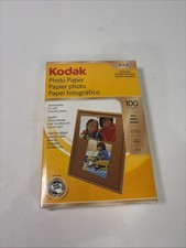 Kodak Photo Paper 4  x 6  Gloss Finish 100 Sheets New Sealed-Instant Dry-1743327
