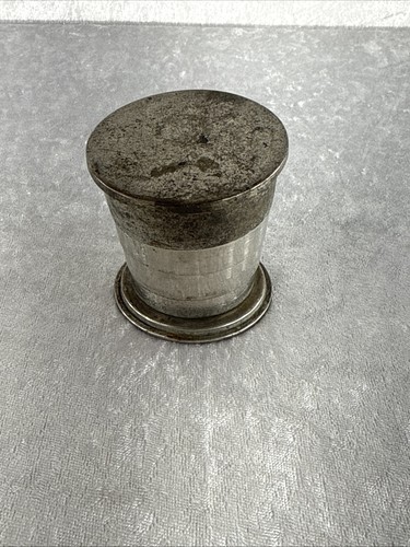 vintage aluminum Collapsible Cup decor item Collectors - Picture 3 of 15