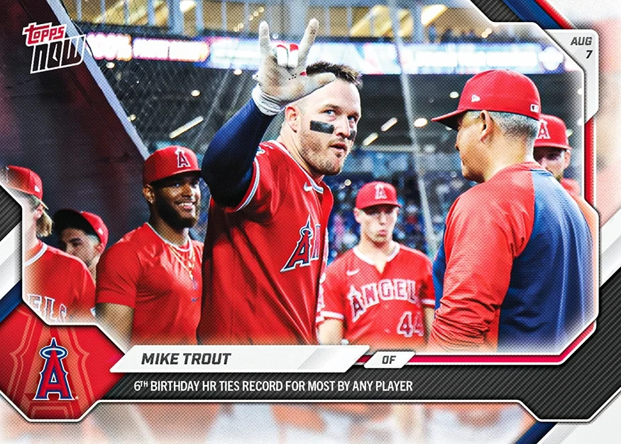Mike Trout 2026 MLB Topps NOW Card 531 Presale