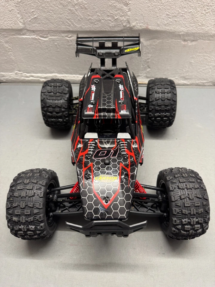 Carson 1:10 RC Buggy XS Offroad Fighter Cage 4WD X10 RTR rot - Bild 2 von 4