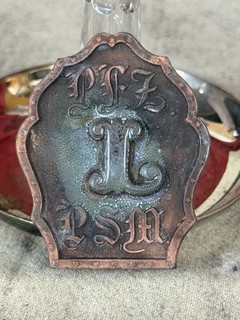 Civil War Pennsylvania Fire Zouaves Company “L” Headgear Badge – Union