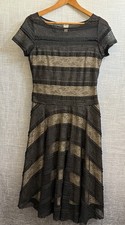 Sangria Lace Stretch Womens Dress Sz 8 Black Party Sexy Comfortable Fully Lined