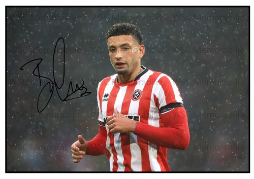 11545. Ben Godfrey Signed Pictures A4 Prints Ipswich Sheff U Everton Norwich etc