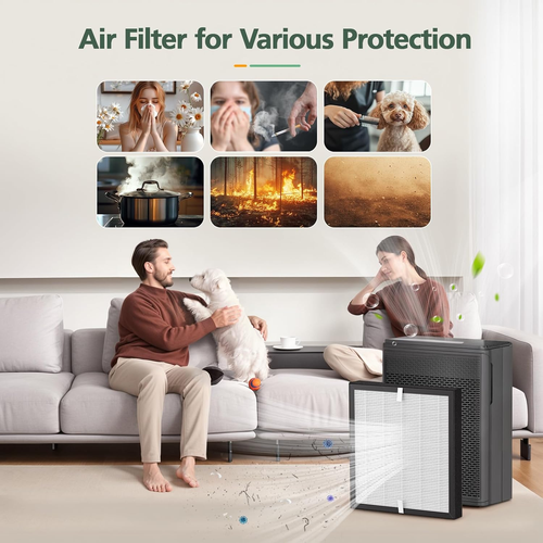 2Pack P280 P260 Air Purifier Filter Replacement 3 Stage Filtration - Picture 9 of 9