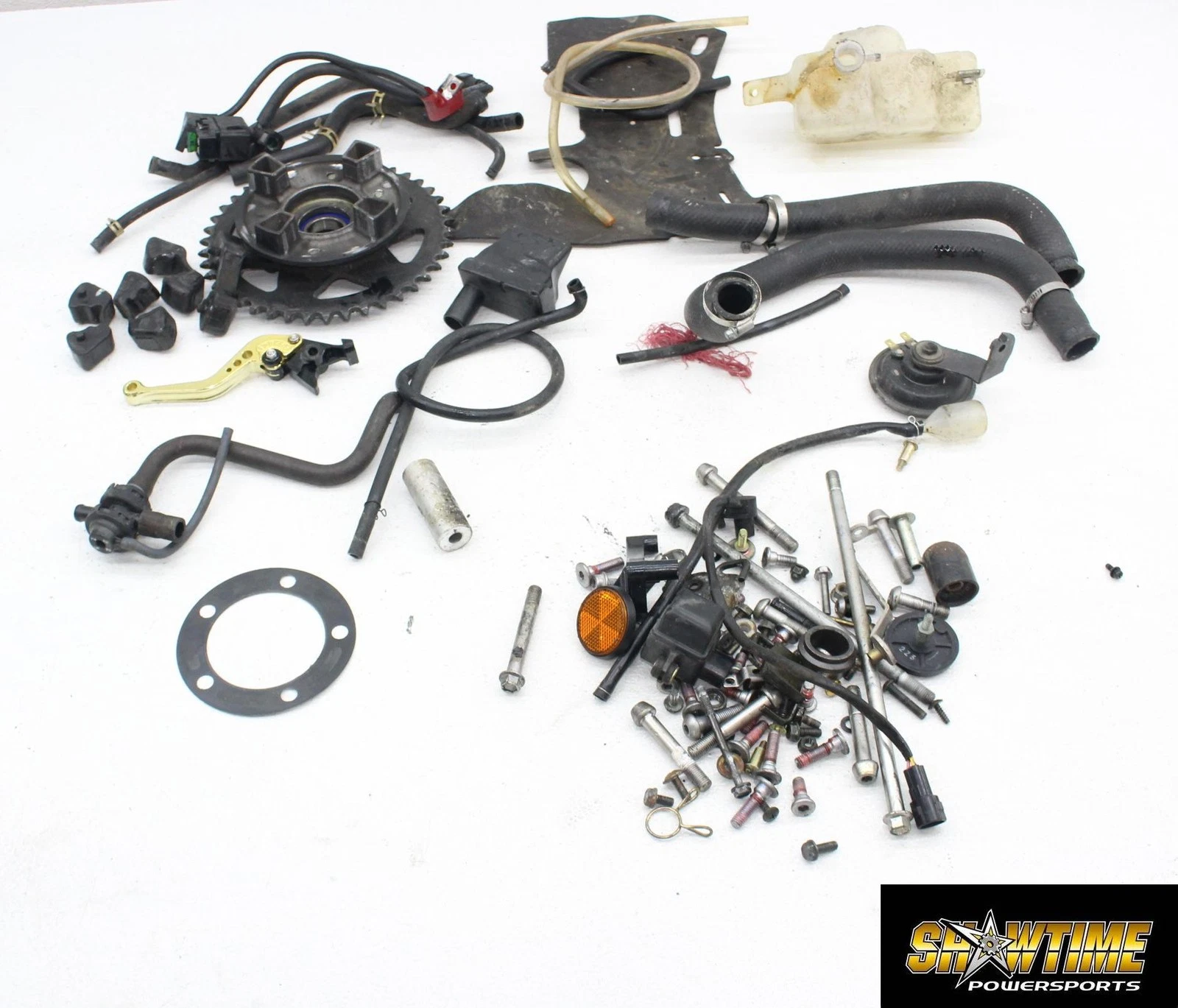 03-04 KAWASAKI NINJA ZX6RR ZX-6RR 636 PARTS HARDWARE SPROCKET HORN TANK