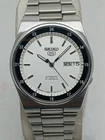 Seiko 5 Automatic Railway Time 7s26-3160 "White Dial"Japan Vintage Men's Watch