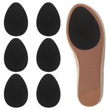 6 Pcs Non Slip Rubber Shoe Pads Adhesive Anti Slip Grips for High Heels