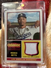 2025 Topps Heritage - Clubhouse Collection Relic Mookie Betts #CCR-MB (MEM)