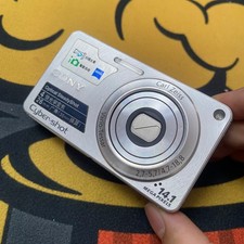 Sony Cyber-shot DSC-W350 Digital Camera 14.1MP 4x Zoom Silver English Language