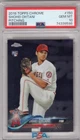 2018 TOPPS CHROME PITCHING #150 SHOHEI OHTANI ROOKIE PSA 10 LOS ANGELES ANGELS