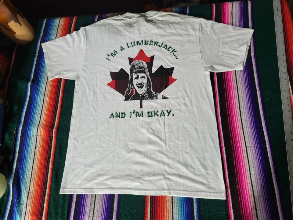 Camiseta Promocional Monty Python’s Flying Circus Años 90 Talla Grande Foto 4 de 4