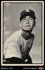 1953 Bowman B&W #59 Duane Pillette Browns 3.5 - VG+