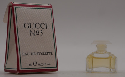 Gucci No. 3 - Eau de Toilette - Miniatur 1 ml - Unbenutzt