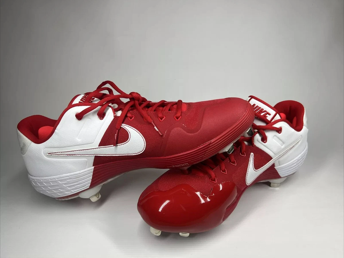 T buffet Uluru Men&#039;s Red Nike Huarache Elite 2 Low Baseball Cleats Custom Pitching  Toe Size 14 | eBay