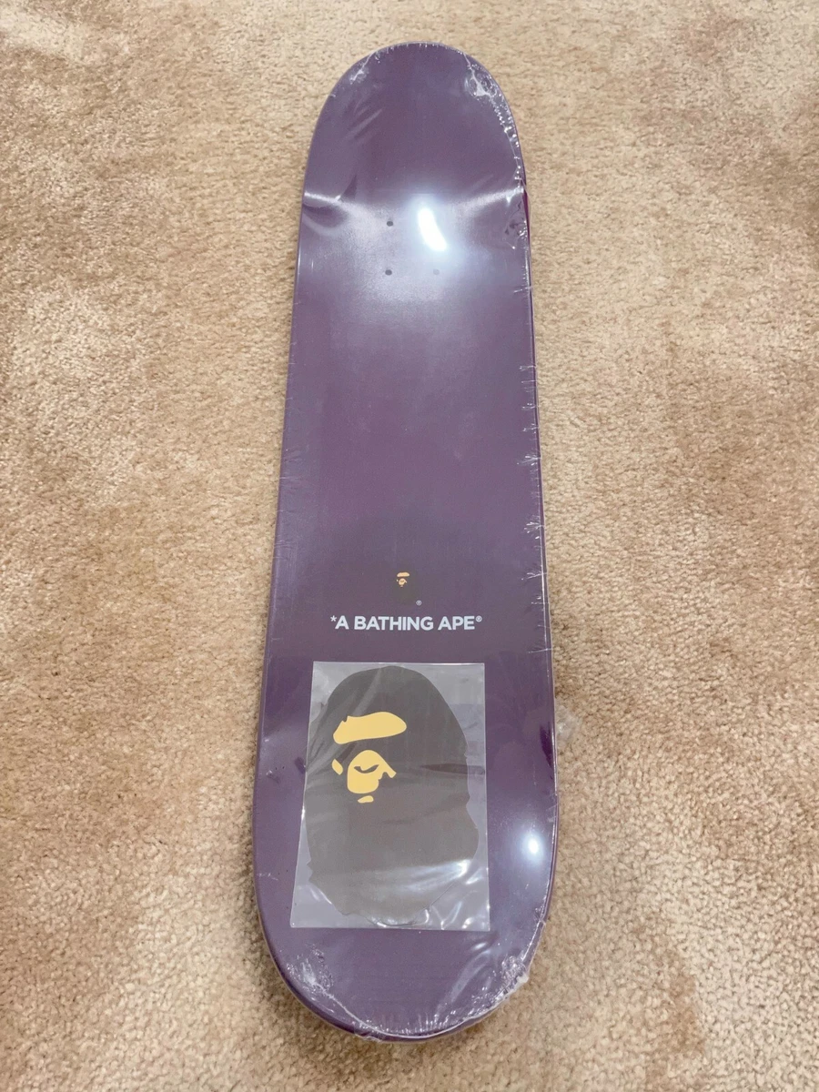 New Bape Color Camo Skateboard Purple Deck a bathing ape og decor