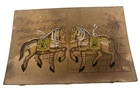 Postcard Antique Indian Handwritten Vintage History Collectibles Painted Horses