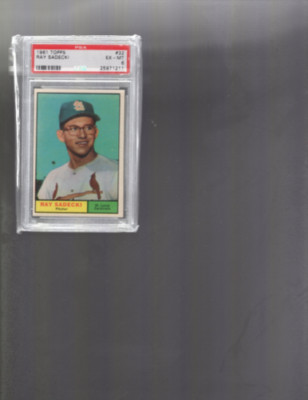 A0219- 1961 Topps BB # S 1-98 Ca. Grad -du Pick- 15 + Gratis US Schiff