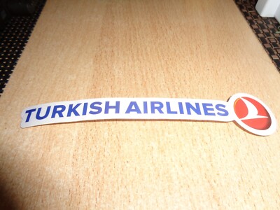 Turkish Airlines THY Sticker / Aufkleber WEISS - Türkei - In Nordrhein-Westfalen - Bergneustadt | Tuning & Styling Anzeigen Kaufen