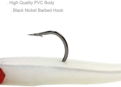 10 X Gummifisch Angelköder Gummiköder Kunstköder 11cm 18.5g -Zander Hecht Barsch - Bild 9 von 9