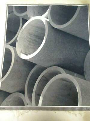 L. WHITNEY STANDISH PHOTOGRAPH ''CIRCLES'' 1956 ORIGINAL BOSTON CAMERA CLUB SIGNED