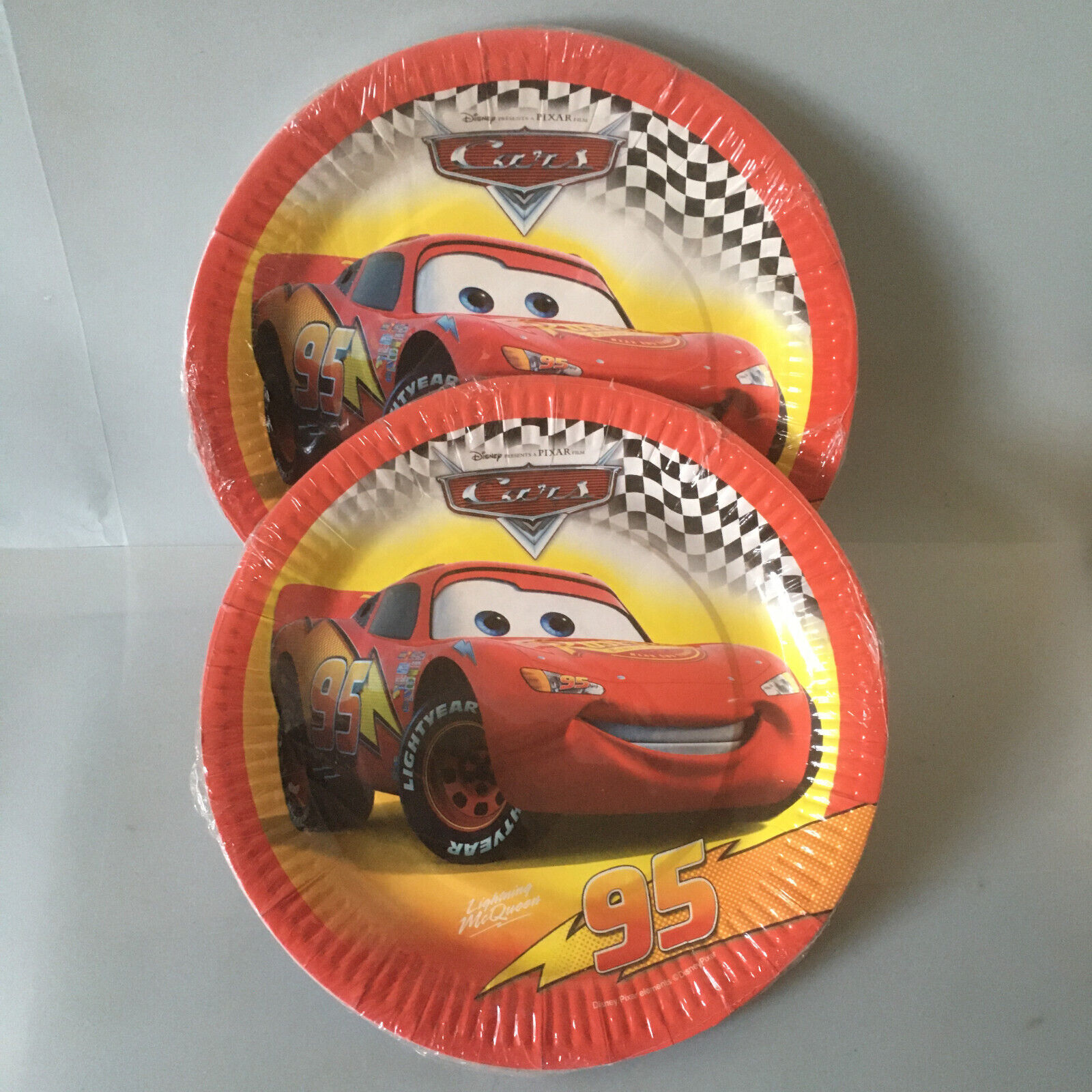 20x Disney & Pixar CARS Birthday Party 9" Lightning McQueen 95 Paper