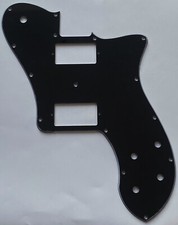 For Fit Fender Professional Tele Deluxe Humbucker battipenna chitarra 3 strati nero