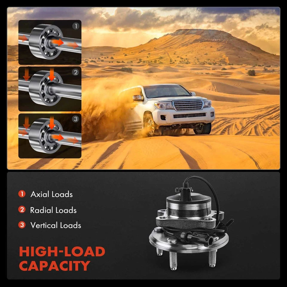 Buje de rueda y cojinete para Jaguar Super V8 Vanden Plas XJ8 XKR delantero izquierdo o derecho Foto 4 de 4