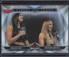 Billie Kay & Peyton Royce #TT-4 [Finest Tag Teams] 2020 Topps Finest WWE
