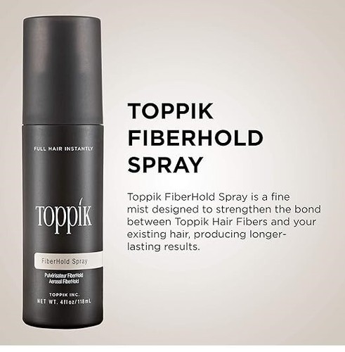 Toppik Fibre Hold Spray - Maintains Hair - Natural & Fuller Look - Pleasant Scen - Picture 2 of 4